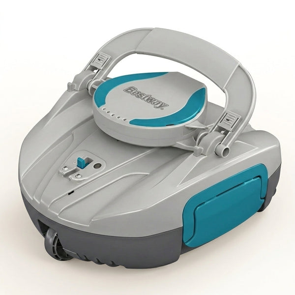Robotic Pool Vacuum Engineered for Zero-Effort Cleaning, Dual Filtration System, Wall Climbing, Smart Navigation