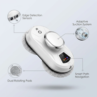 SkySweep Pro Intelligent Window Cleaning Robot — infographic