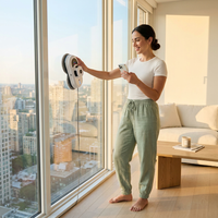 SkySweep Pro Intelligent Window Cleaning Robot — Lifestyle