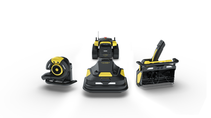 Yarbo 4-in-1 Yard Robot | Complete All-Season Robotic Lawn & Snow Care System