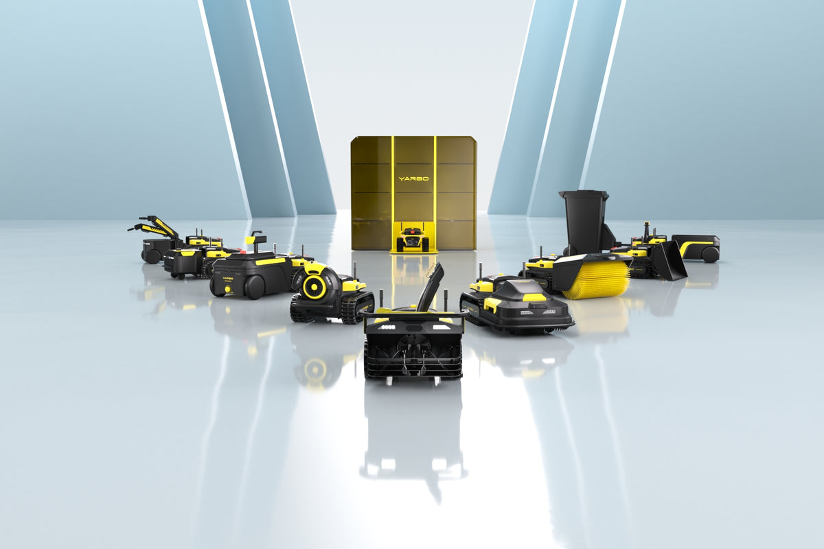Yarbo 4-in-1 Yard Robot | Complete All-Season Robotic Lawn & Snow Care System