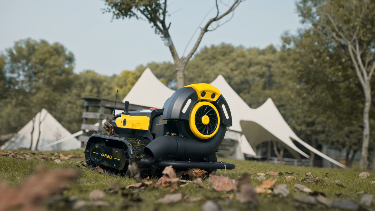 Yarbo Core + Leaf Blower B1 | Autonomous Robotic Leaf Blowing System