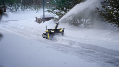 Yarbo Core + Snow Blower S1 | Autonomous Robotic Snow Removal System