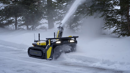 Yarbo Core + Snow Blower S1 | Autonomous Robotic Snow Removal System