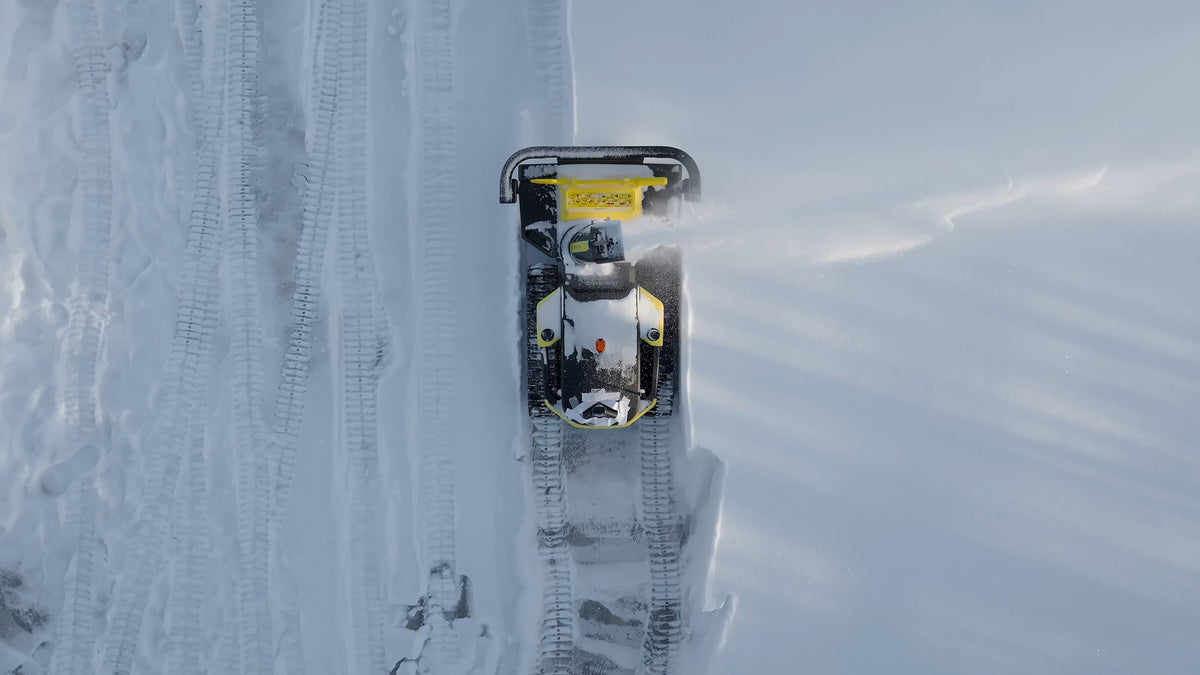 Yarbo Core + Snow Blower S1 | Autonomous Robotic Snow Removal System