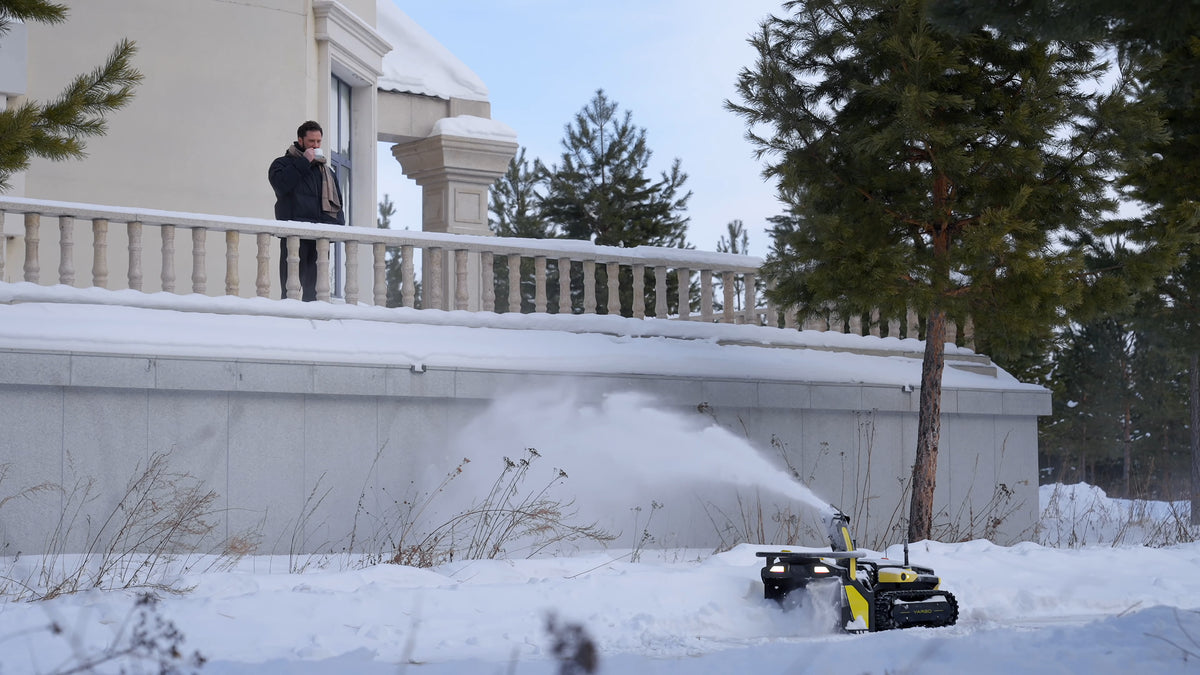 Yarbo Core + Snow Blower S1 | Autonomous Robotic Snow Removal System