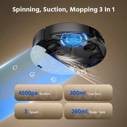 Freemdou APEX L10 Auto-Empty Robot Vacuum
